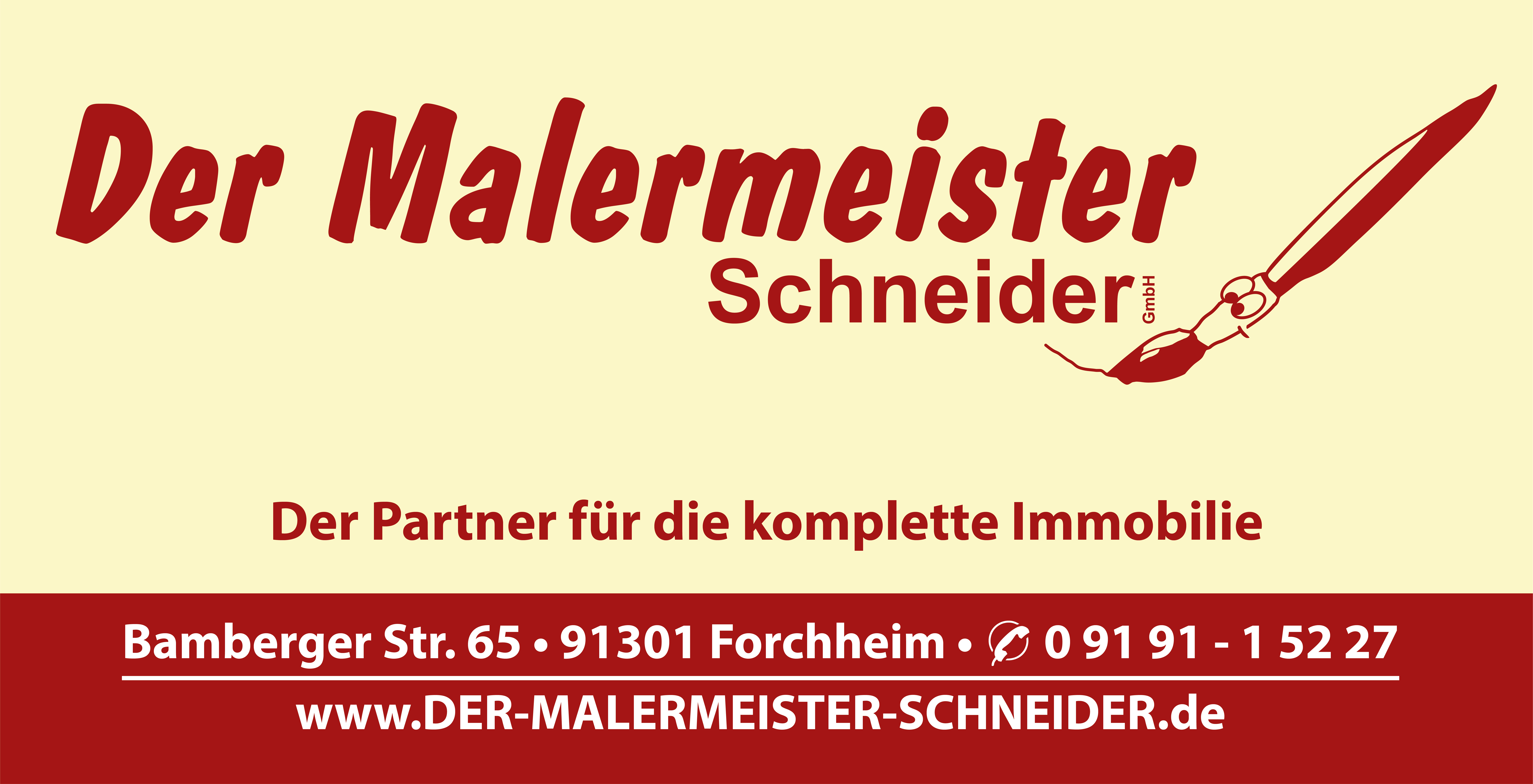 Der Malermeister Schneider Logo