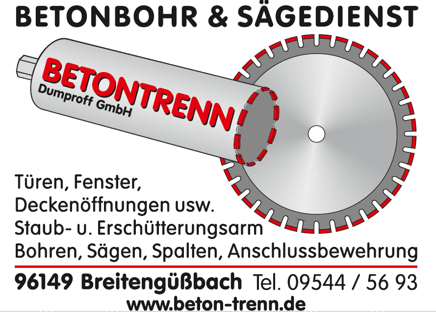 Betontrenn Dumproff Logo